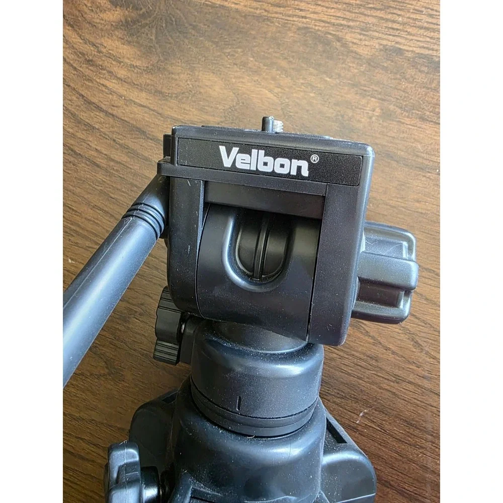 Velbon Videomate III Photography Video Tripod VEL-FLO 9 PH-368 with Mount